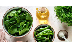 Lebensmittel mit hohem Gehalt an Vitamin B9 (Folat oder Folsäure)
