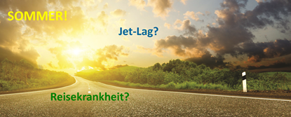 Tipps gegen Reisekrankheit, Jet-Lag und für eine gesunde Verdauung