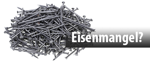 Eisenmangel- wichtige Fakten