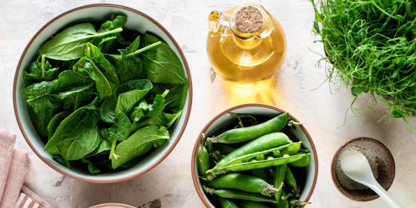 Lebensmittel mit hohem Gehalt an Vitamin B9 (Folat oder Folsäure)