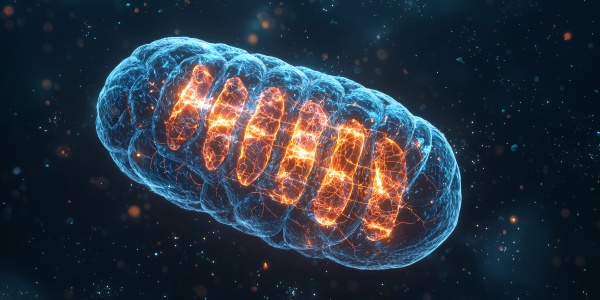 Mitochondrium grafisch dargestellt